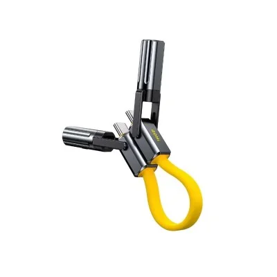 AOHI Prometheus 3-in-1 Titanium EDC Tool Cable _ yellow